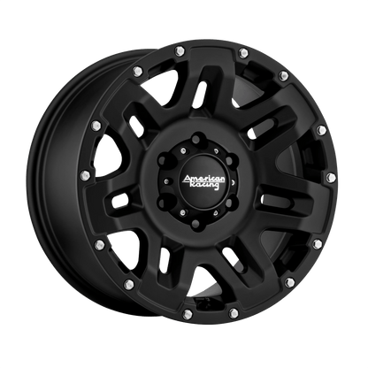 American Racing AR200 YUKON 17X8.5 0 5X127 CAST IRON BLACK