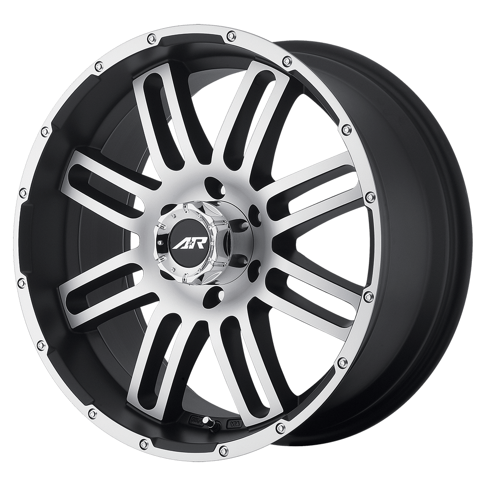 AMERICAN RACING AR901 18X9 20 5X150 SATIN BLACK MACHINED