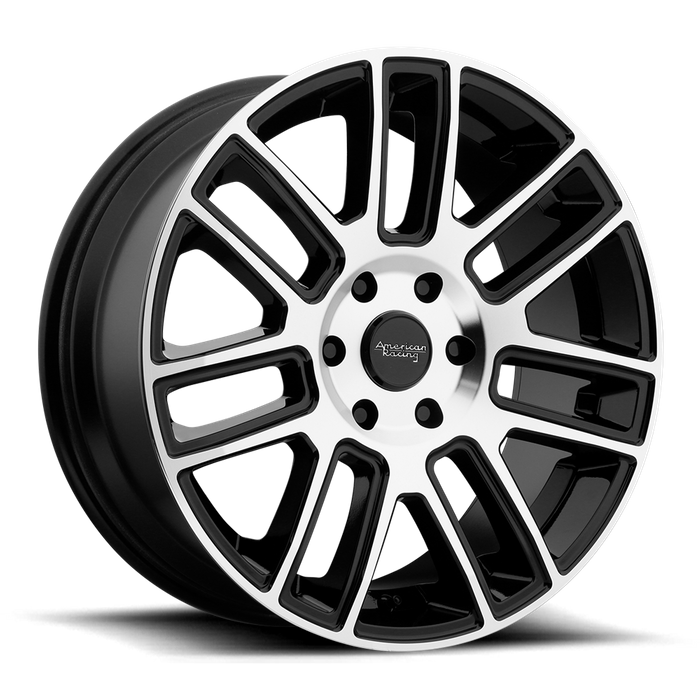 American Racing AR915 22X9 30 6X139.7/6X5.5 Gloss Black Machined