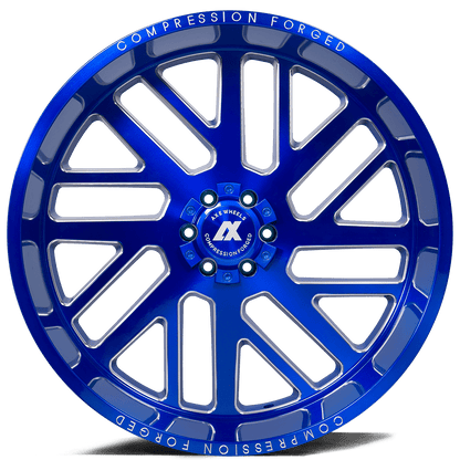 AXE Compression Forged Off-Road AX2.7 26x14 -76 5x127 (5x5)/5x139.7 (5x5.5) Candy Blue - Tires and Engine Performance