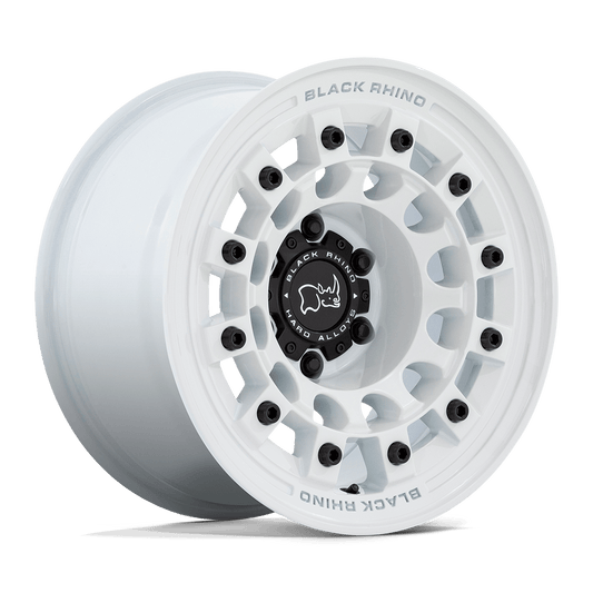 BLACK RHINO FUJI 17X9 -12 5X127 GLOSS WHITE