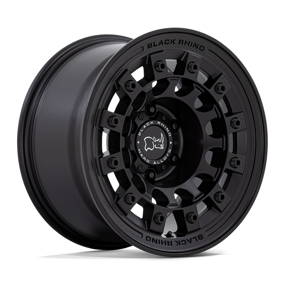 BLACK RHINO FUJI 17X9 -12 5X127 MATTE BLACK