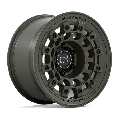 BLACK RHINO FUJI 17X8 30 5X114.3 OLIVE DRAB GREEN