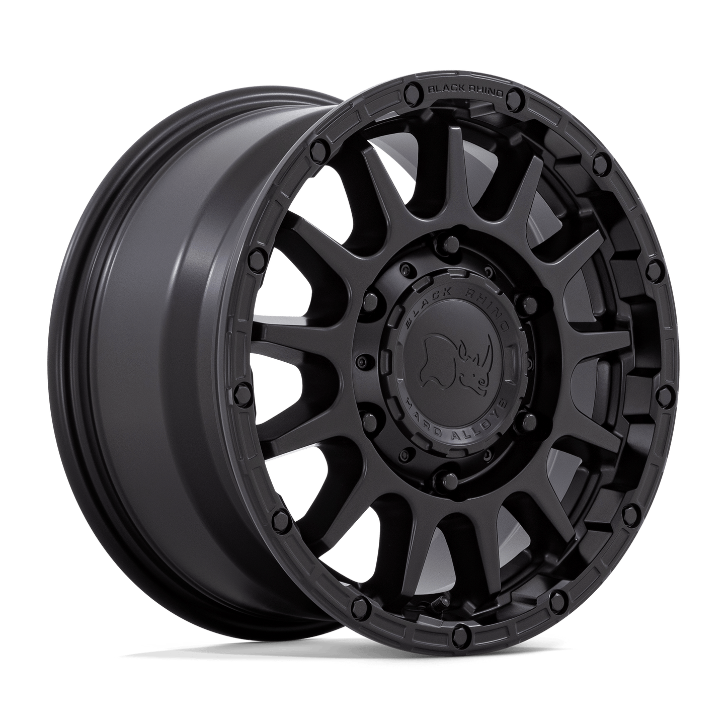 BLACK RHINO SEQUOIA 16X8 60 6X180 MATTE BLACK