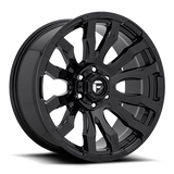 Fuel Blitz D675 17x9 -12 8x170 Gloss Black