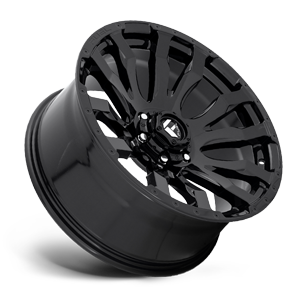 Fuel Blitz D675 22x12 -44 5x127(5x5) Gloss Black - Tires and Engine Performance