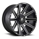 Fuel Contra D616 20x10 -18 5x114.3(5x4.5)/5x127(5x5) Matte Black and Milled