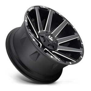 Fuel Contra D616 20x10 -18 5x114.3(5x4.5)/5x127(5x5) Matte Black and Milled