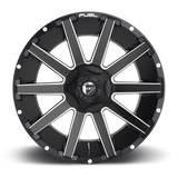 Fuel Contra D616 20x10 -18 8x180 Matte Black and Milled