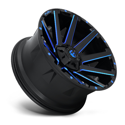 Fuel Contra D644 24x12 -44 8x180 Candy Blue - Tires and Engine Performance