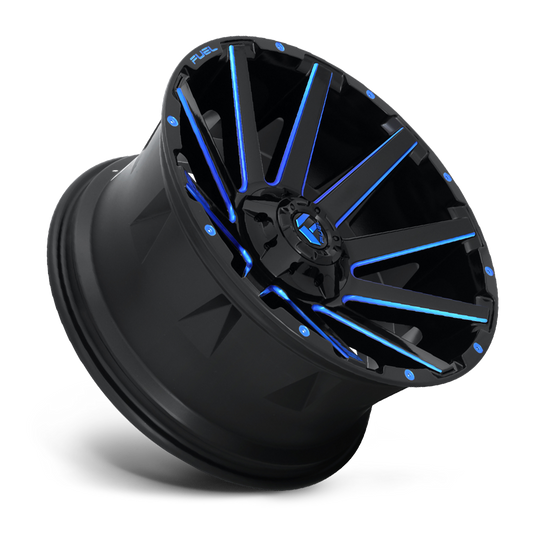 Fuel Contra D644 22x10 -18 8x170 Candy Blue - Tires and Engine Performance