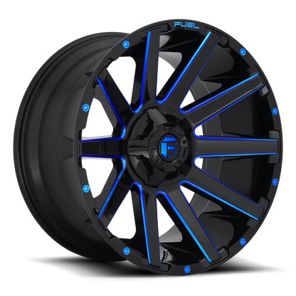 Fuel Contra D644 20x10 -18 8x165.1(8x6.5) Candy Blue - Tires and Engine Performance