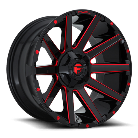 Fuel Contra D643 20x10 -18 5x139.7(5x5.5)/5x150 Candy Red