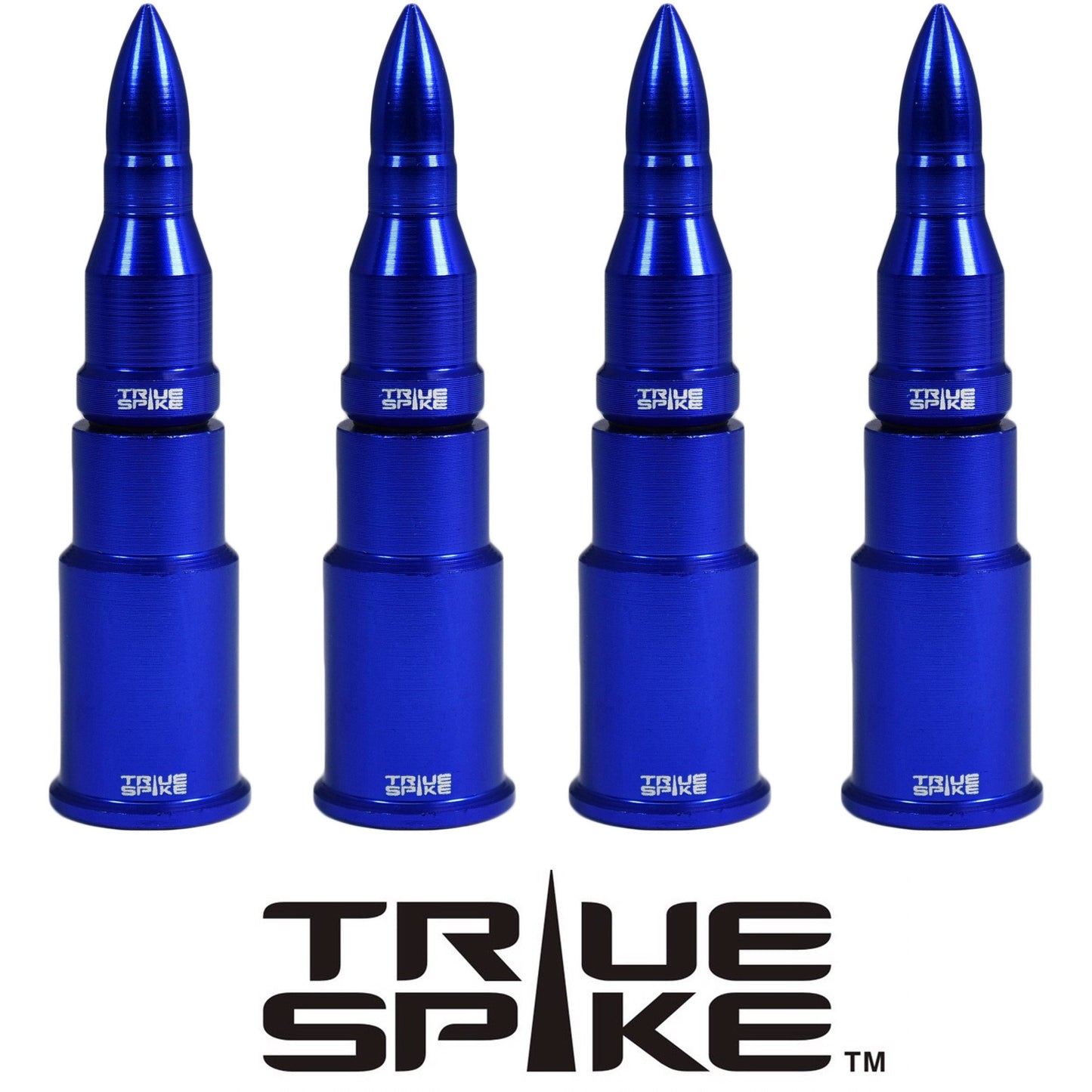 TRUE SPIKE Valve Stem Base/Valve Stem Bullet Cap (4pc Kit) WVC005/WVC006 - Tires and Engine Performance