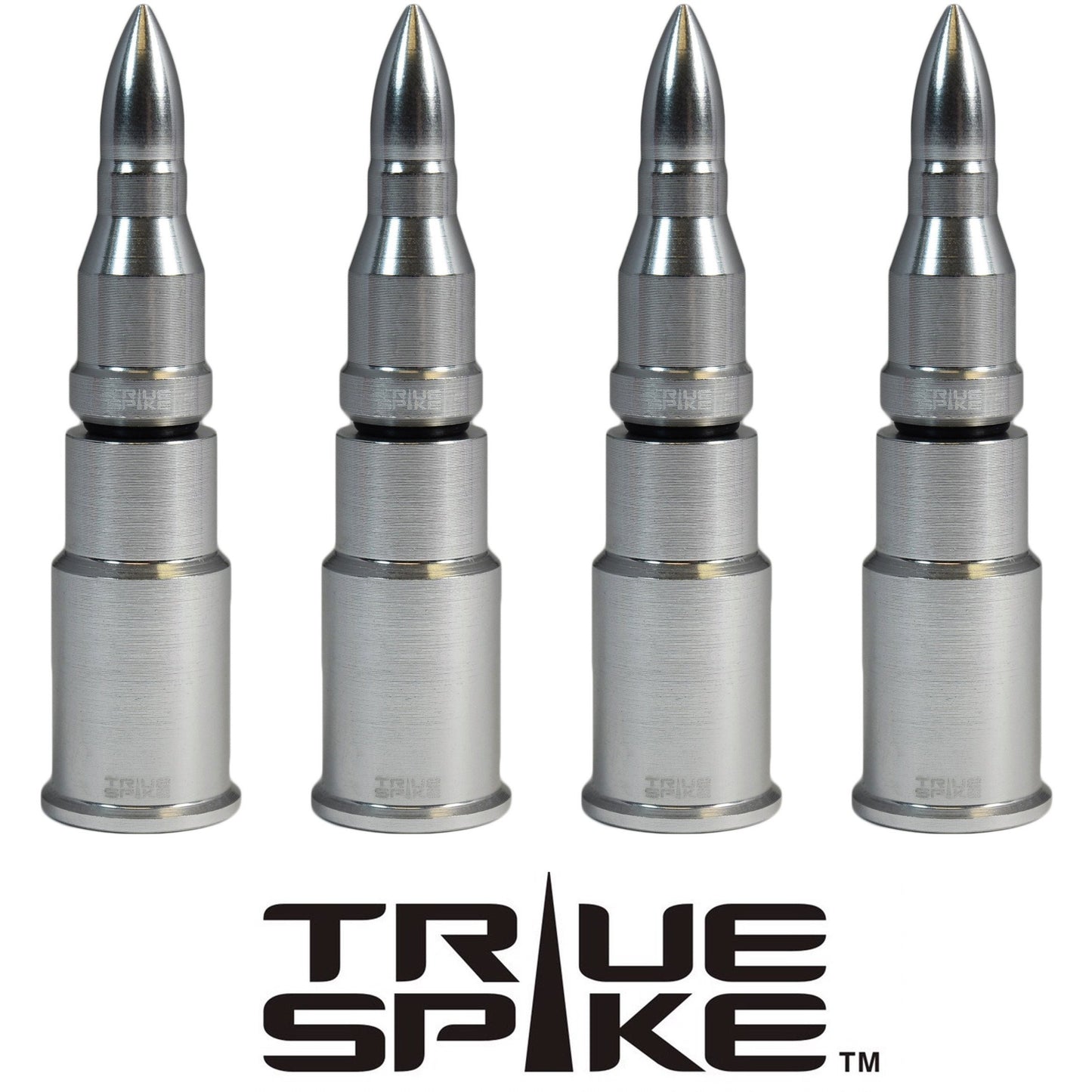 TRUE SPIKE Valve Stem Base/Valve Stem Bullet Cap (4pc Kit) WVC005/WVC006 - Tires and Engine Performance