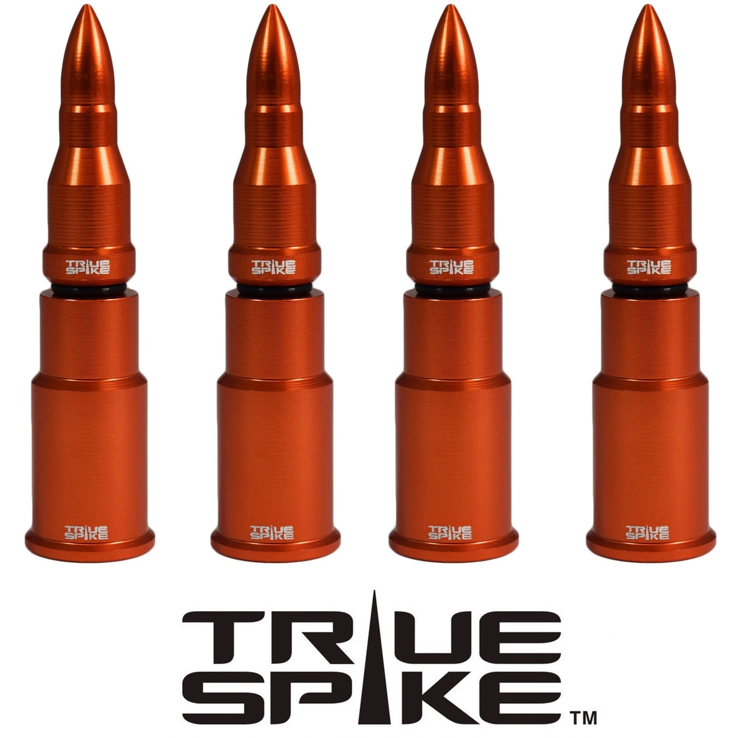 TRUE SPIKE Valve Stem Base/Valve Stem Bullet Cap (4pc Kit) WVC005/WVC006 - Tires and Engine Performance