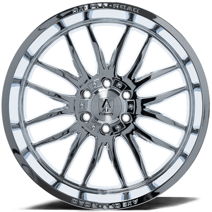 AXE Hades 24x12 -44 6X135/6X139.7 (6X5.5) Chrome - Tires and Engine Performance