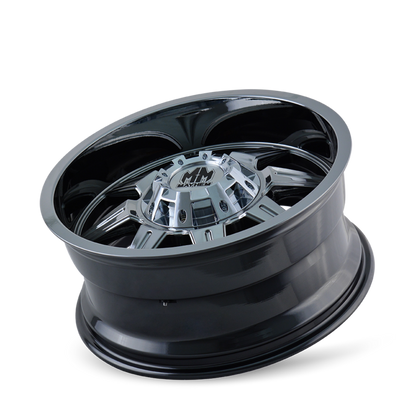 Mayhem 8100 Monstir 22x10 -19 8x165.1(8x6.5)/8x170 Chrome - Tires and Engine Performance