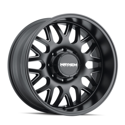 Mayhem 8107 Cogent 17x9 -12 6x135/6x139.7(6x5.5) Black and Milled - Tires and Engine Performance