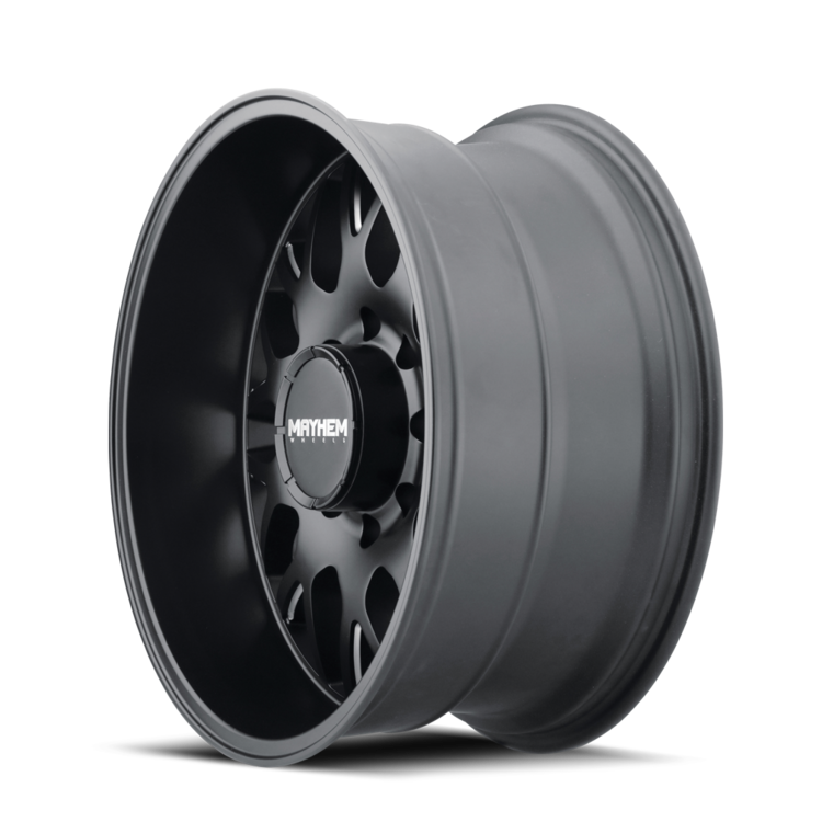 Mayhem 8107 Cogent 17x9 -12 6x135/6x139.7(6x5.5) Black and Milled - Tires and Engine Performance