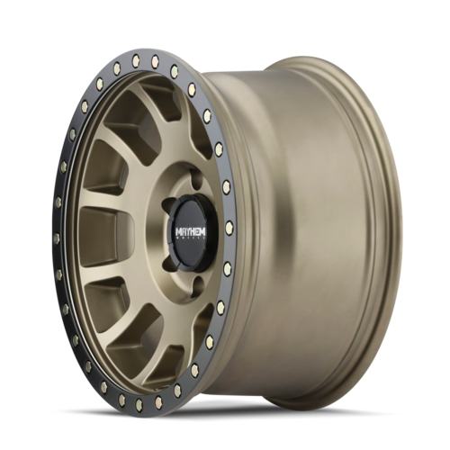 Mayhem 8302 Scout 20x9 0 5x127(5x5) Gold and Black - Tires and Engine Performance