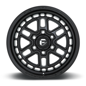 NITRO 17x9 5x127.00 MATTE BLACK (-12 mm) - Tires and Engine Performance