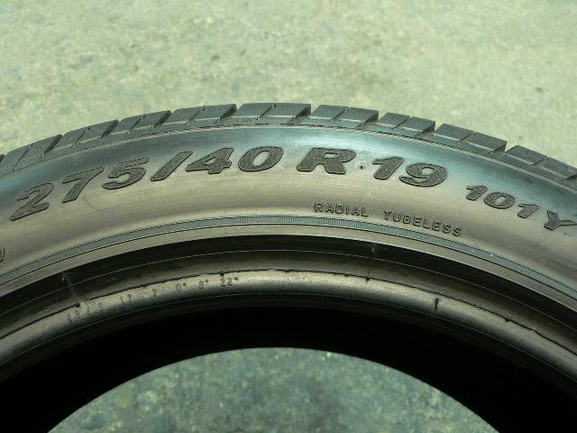 275/40/R19 Used Tires as Low as $55 - Tires and Engine Performance