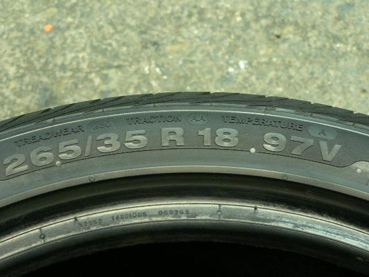 265/35/R18 Used Tires as Low as $50 - Tires and Engine Performance