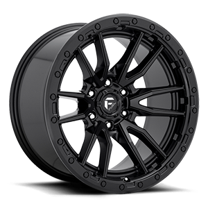 REBEL 20x10 8x165.10 MATTE BLACK (-18 mm) - Tires and Engine Performance