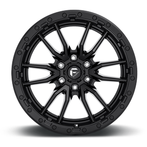 REBEL 20x10 6x139.70 MATTE BLACK (-18 mm) - Tires and Engine Performance