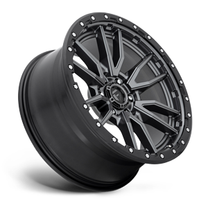 REBEL 20x10 6x135.00 MATTE GUN METAL BLACK BEAD RING (-18 mm) - Tires and Engine Performance