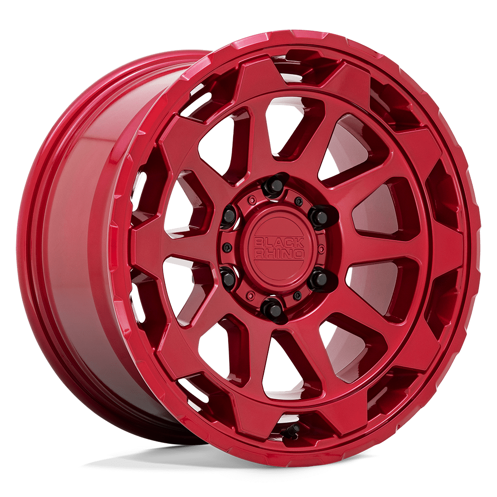 BLACK RHINO ROTOR 18X9 12 6X120 CANDY RED