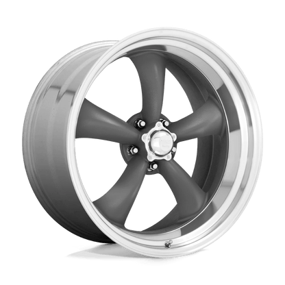 American Racing Vintage VN215 CLASSIC TORQ THRUST II 20X10 6 5X120.65 MAG GRAY MACHINED LIP