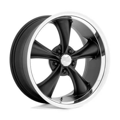American Racing Vintage VN338 BOSS TT 20X10 2 5X127/5X5.0 Textured Black With Diamond Cut Lip