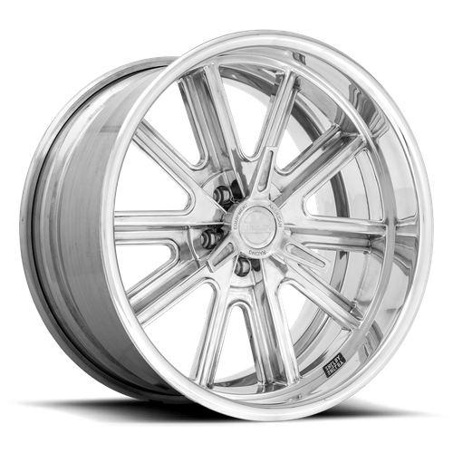 American Racing Vintage VN407 17X9 XX BLANK/BLANK Two-Piece Polished Center Polished Barrel