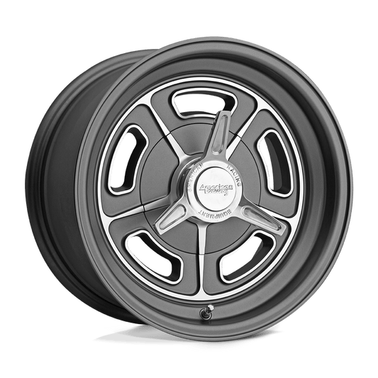 American Racing Vintage VN502 15X10 -32 5X114.3/5X4.5 Mag Gray