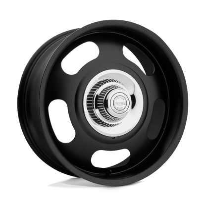 American Racing Vintage VN506 17X8 0 BLANK/BLANK Satin Black