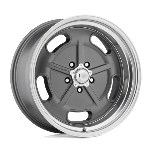 American Racing Vintage VN511 SALT FLAT 17X8 0 5X114.3/5X4.5 Mag Gray Diamond Cut Lip