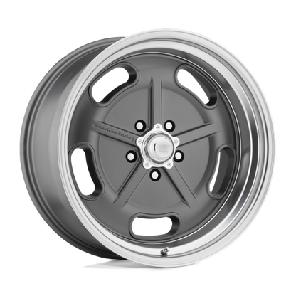 American Racing Vintage VN511 SALT FLAT 22X8.5 0 5X127/5X5.0 Mag Gray Diamond Cut Lip