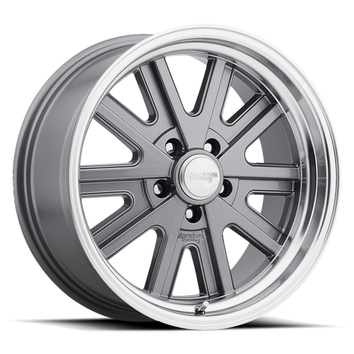 American Racing Vintage VN527 427 MONO CAST 17X9 0 5X114.3/5X4.5 Mag Gray Machined