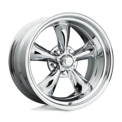 American Racing Vintage VN615 TORQ THRUST II 1 PC 18X8 0 BLANK/BLANK Chrome