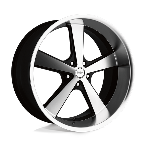 American Racing Vintage VN701 NOVA 18X9 35 5X114.3/5X4.5 Gloss Black Machined