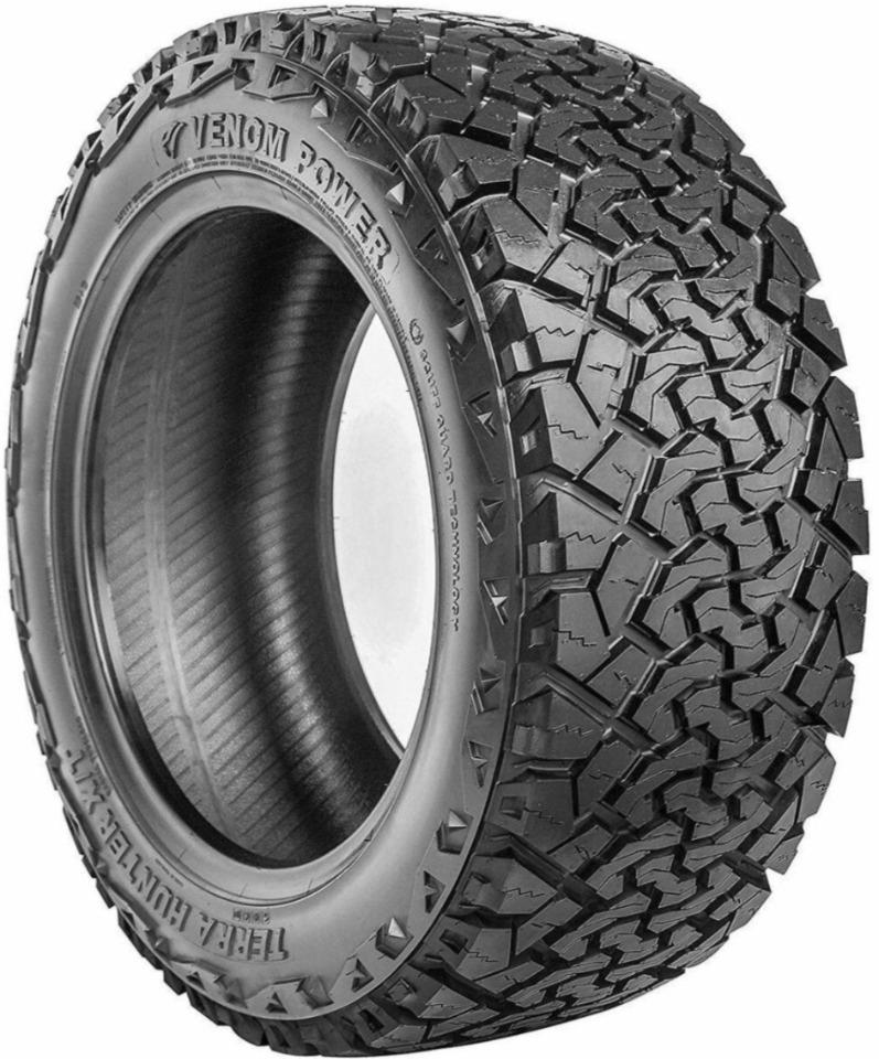 Venom Power Terra Hunter X/T LT275/55R20  Hybrid All-Terrain/Mud (Load E) Set of 4 - Tires and Engine Performance