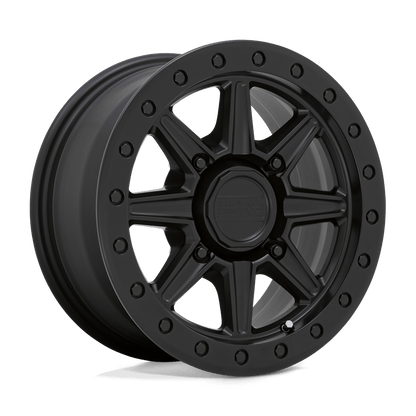 Black Rhino Powersports WEBB UTV 14X7 51 4X137 MATTE BLACK