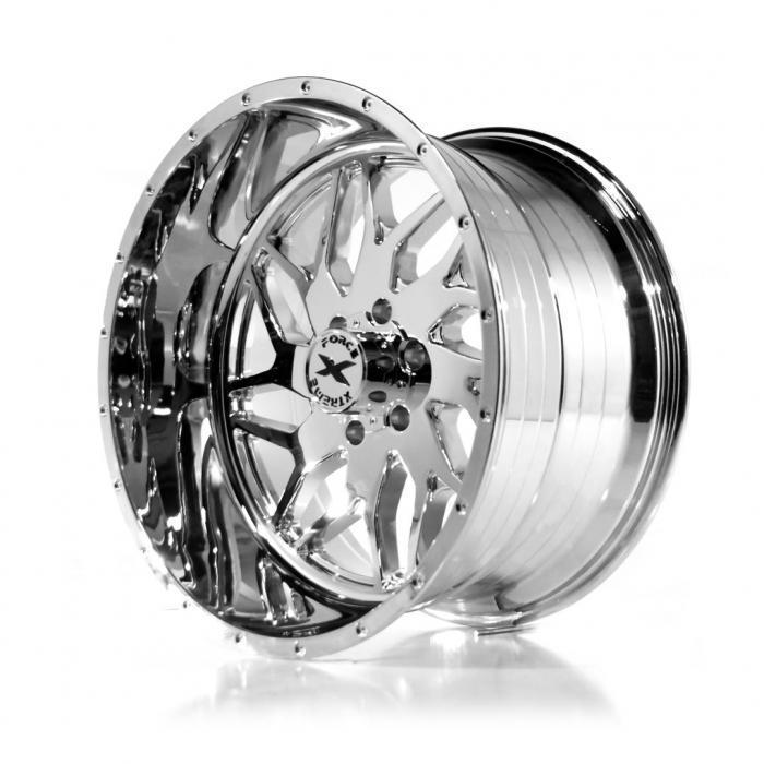 Xtreme Force XF-2 22x12 -44 6x135 Chrome - Tires and Engine Performance