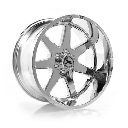 Xtreme Force XF-4 22x12 -44 6x139.7 (6x5.5) Chrome - Tires and Engine Performance