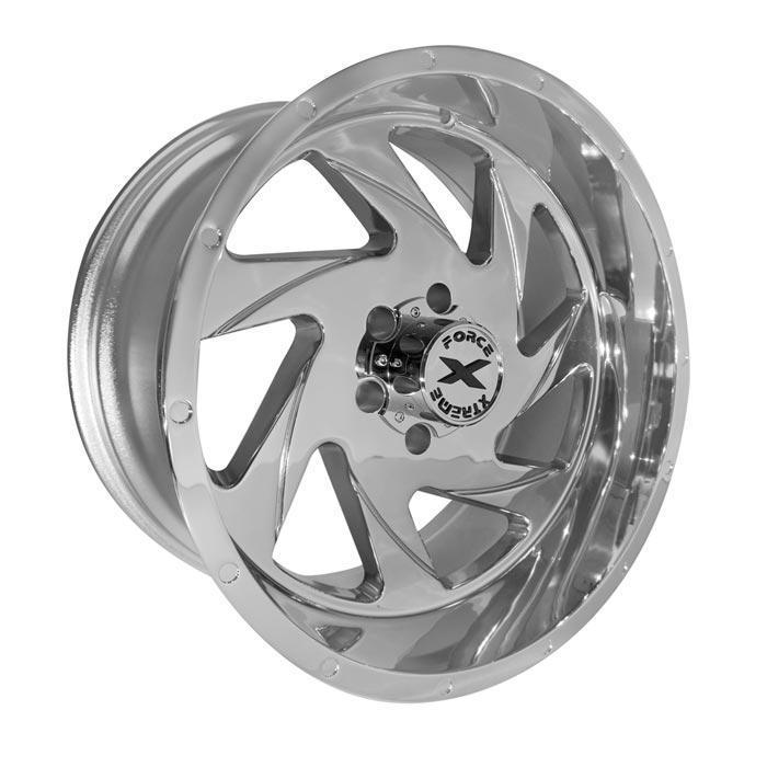 Xtreme Force XF-7 22x12 -44 8x170 Chrome - Tires and Engine Performance