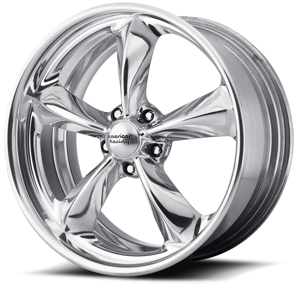 American Racing Vintage VN425 TORQ THRUST SL 17X8 0 5X120.65/5X4.75 Polished