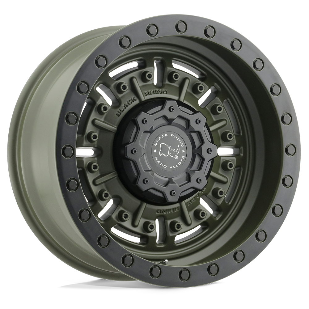 Black Rhino ABRAMS 20X9.5 -18 5X127/5X5.0 OLIVE DRAB GREEN