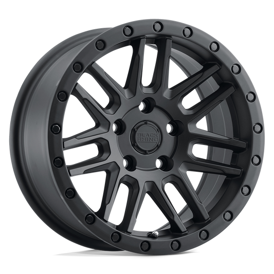 BLACK RHINO ARCHES 17X8 30 5X108 MATTE BLACK C-BORE 76.1
